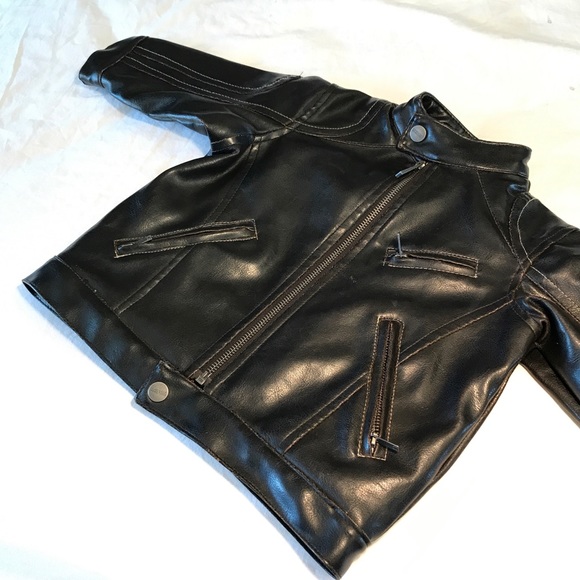 Kenneth Cole Childs Faux Leather Jacket - Picture 7 of 7
